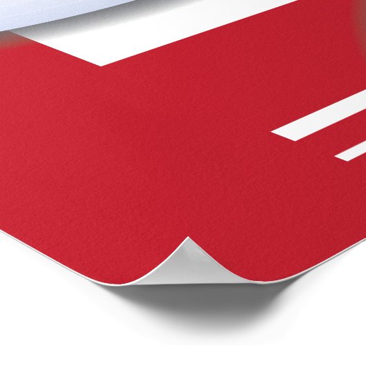 Englisches Frühstück Poster (Ecke)