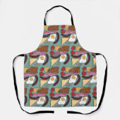 Englisches Frühstück Schürze (Vorderseite)