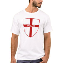 Englisches Fußball-T-Shirt-England-Fußball-T-Shirt