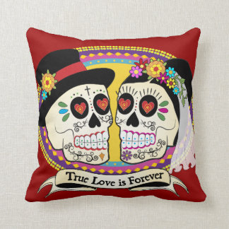 (Englisches) Kissen Los Novios