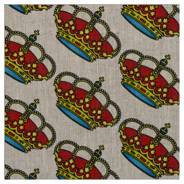 Englisches königliches Kronen-Gewebe Stoff