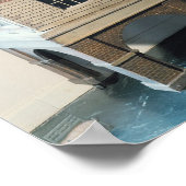 Englisches Puppenhaus mit Balkonen Poster (Ecke)