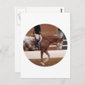 Englisches Reiten Postkarte (Vorne/Hinten)