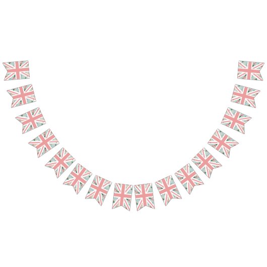 Englisches Rosen-Gewerkschafts-Jack-Party Wimpelkette (Alle)