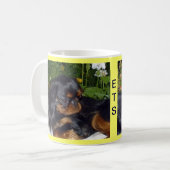 Englisches Spielzeugspaniel-Tasse Kaffeetasse (Vorderseite Links)