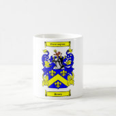 (Englisches) Wappen Browns Kaffeetasse (Mittel)