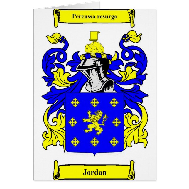 (Englisches) Wappen Jordaniens (Vorne)