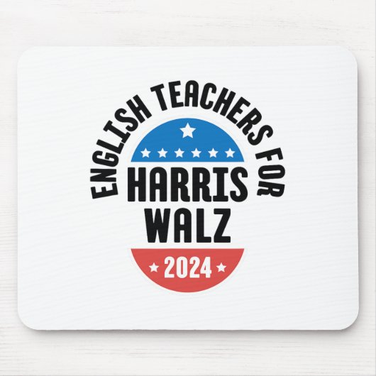 Englischlehrer für Harris Wheimer 2024 Mousepad (Vorne)