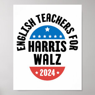 Englischlehrer für Harris Wheimer 2024 Poster