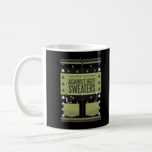 Englischlehrer gegen Ugly Swe Kaffeetasse (Links)