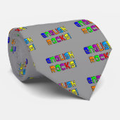 Englischlehrer-Geschenk-"englische Felsen! " Krawatte (Gerollt)