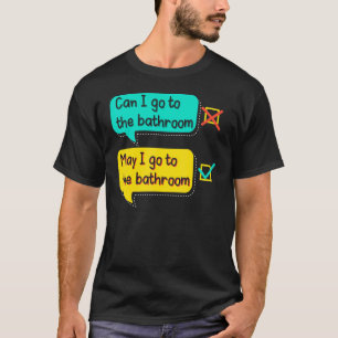 Englischlehrer Grammatikunterricht Schule Grammati T-Shirt