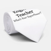 Englischlehrer Krawatte (Gerollt)