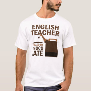 Englischlehrer-(lustige) Schokolade T-Shirt