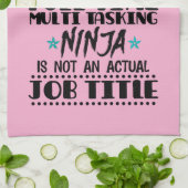 Englischlehrer nur wegen Vollzeit-Multi-Task Geschirrtuch (Gefaltet)