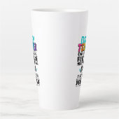 Englischlehrer nur wegen Vollzeit-Multi-Task Milchtasse (Vorderseite)