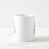 Englischlehrer .. Sie sind beeindruckt Kaffeetasse (Mittel)