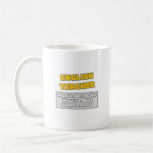 Englischlehrer .. Sie sind beeindruckt Kaffeetasse (Links)