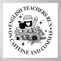 Englischlehrer spielen über Koffein und Commas