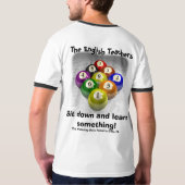 Englischlehrer T-Shirt (Rückseite)
