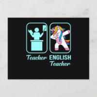 Englischlehrer UnicorLanguage Grammar Student