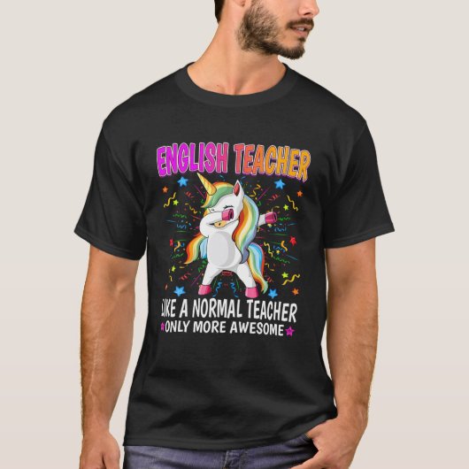 Englischlehrer wie ein normaler Lehrer nur mehr MB T-Shirt (Vorderseite)