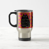 Englischlehrerin Grammar Cat Travel Mug Reisebecher (Links)