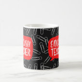 Englischlehrerin Kaffeetasse (Mittel)