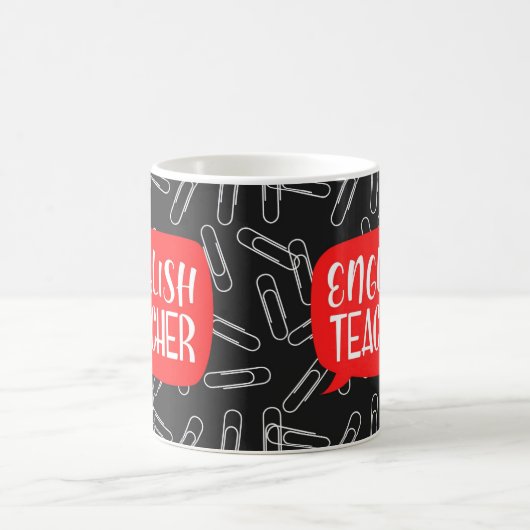 Englischlehrerin Kaffeetasse (Mittel)