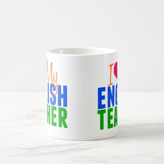 Englischlehrerin Kaffeetasse (Mittel)