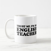 Englischlehrerin Kaffeetasse (Links)
