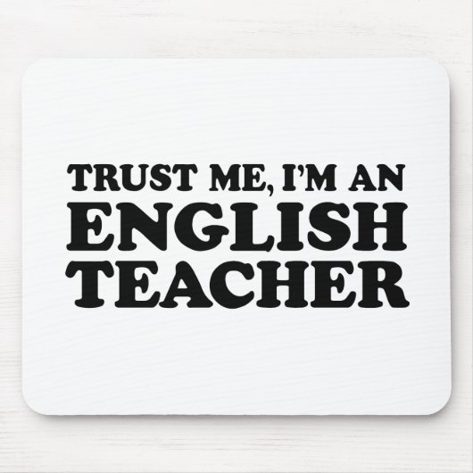 Englischlehrerin Mousepad (Vorne)