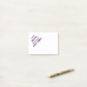 Englischlehrerin Post-it Klebezettel (Auf Schreibtisch)