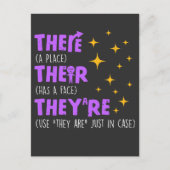 Englischlehrerin Postkarte (Vorderseite)