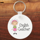 Englischlehrerin Schlüsselanhänger (Vorderseite)