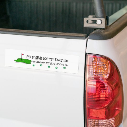 EnglischPointer Autoaufkleber (Auf Lkw)
