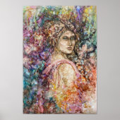 English Bloom Print Poster (Vorne)