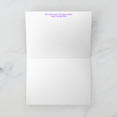 English Bluebells Note Card Karte (Innenseite)