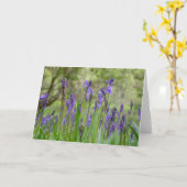 English Bluebells Note Card Karte (Gelbe Blume)