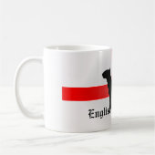 English Bull Terrier 325 ml Classic White Tasse (Links)