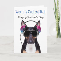 English Bull Terrier Coolster Vater Vatertag