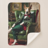 English Bull Terrier Cushion/Pillow Sherpadecke (Vorderseite)