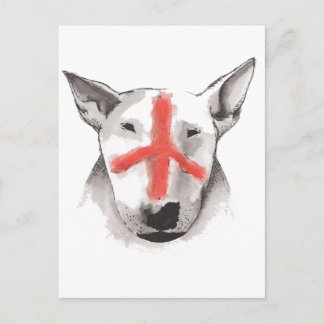 English Bull Terrier England Postkarte