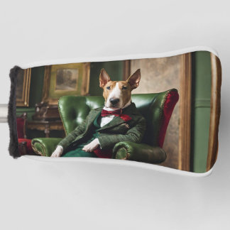 English Bull Terrier Golf Head Cover Headcover