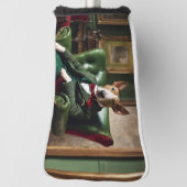 English Bull Terrier Golf Head Cover Headcover (Rotieren 90)