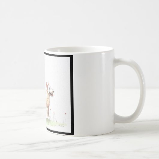English Bull Terrier Kaffeetasse (Rechts)