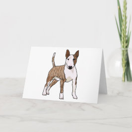 English Bull Terrier Karte
