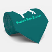 English Bull Terrier Krawatte (Gerollt)