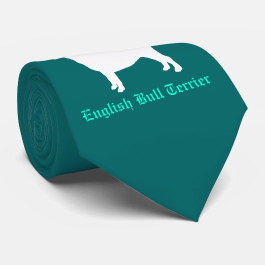 English Bull Terrier Krawatte (Gerollt)