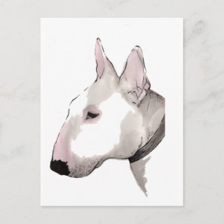 English Bull Terrier Postcard Postkarte